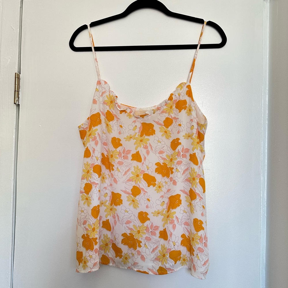 Loft Floral Tank Top